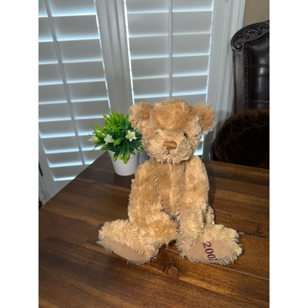 Burberry Fragrances 2007 Collectible Teddy Bear Russ Berrie Tan Plush Toy 10"